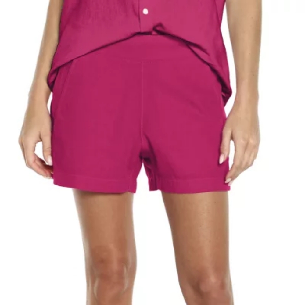 Gap Linen Short XL Color Berry NWT - Picture 2 of 3